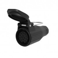 vtičnica 13 pin za kabel, jaeger 301161, elparts 51305035